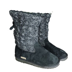 𝅺MUKLUKS Cozy knit boots Size 6